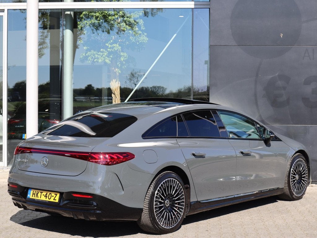 Mercedes-Benz EQS 450+ AMG Line 118 kWh, Auto's, Mercedes-Benz, Achterwielaandrijving, Gebruikt, 360 pk, EQS