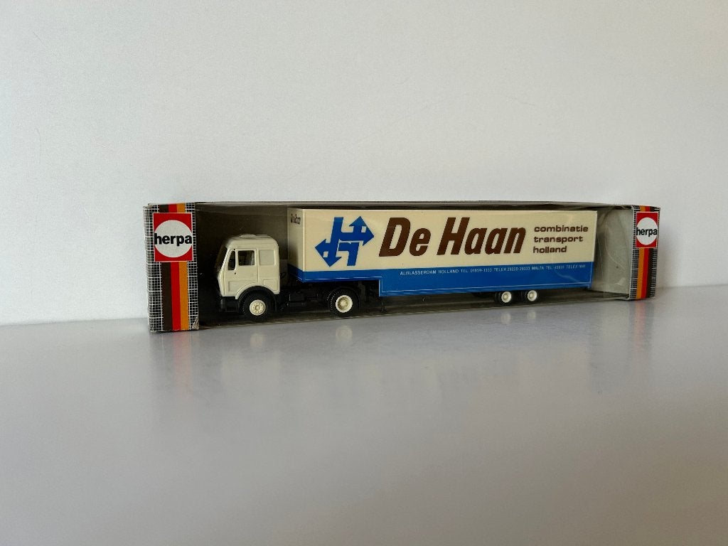 Herpa De Haan, 1:87, Hobby en Vrije tijd, Ophalen of Verzenden, Nieuw, Bus of Vrachtwagen, Herpa