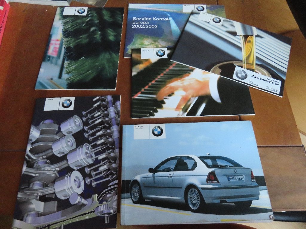 Instructieboek BMW 3-serie Compact E36 + bijlagen 2003, Ophalen of Verzenden