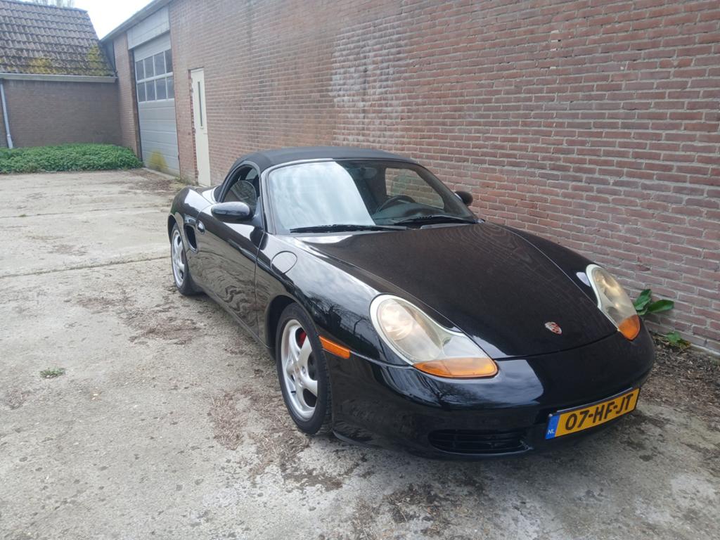 Nette porsche  boxter cabriolet, Auto's, Automaat, Achterwielaandrijving, Zwart, Cabriolet