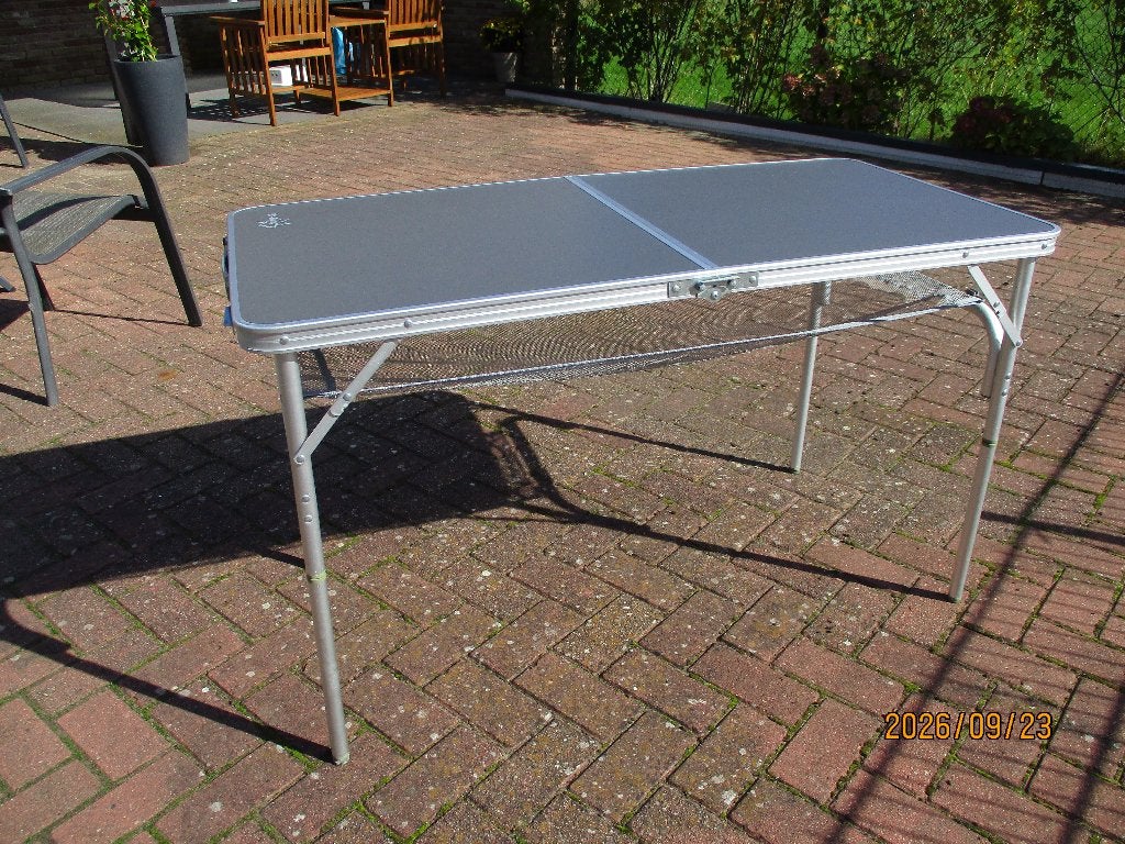 Bo Camp Kampeertafel 120x60 cm, Caravans en Kamperen, Ophalen, Zo goed als nieuw