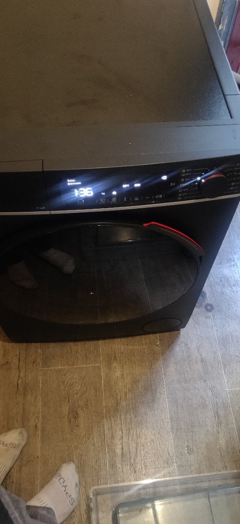Wasmachine, 1200 tot 1600 toeren, 10 kg of meer, Bovenlader, Nieuw