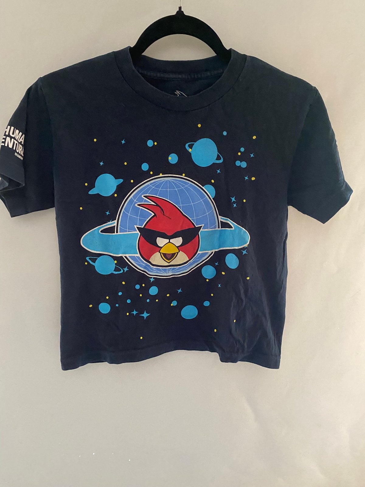 Angry Birds Space T-shirt – maat S / 36, Ophalen of Verzenden, Gedragen, Maat 46 (S) of kleiner, Blauw