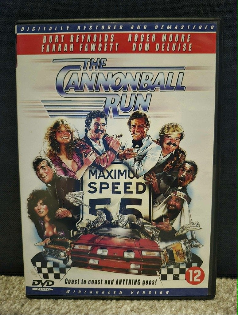 The Cannonball Run (roger moore / 1981), Alle leeftijden, Nederlands, Ophalen of Verzenden, Zo goed als nieuw
