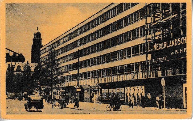 ROTTERDAM - NIEUWE BEURS, Ophalen of Verzenden, Ongelopen, Zuid-Holland