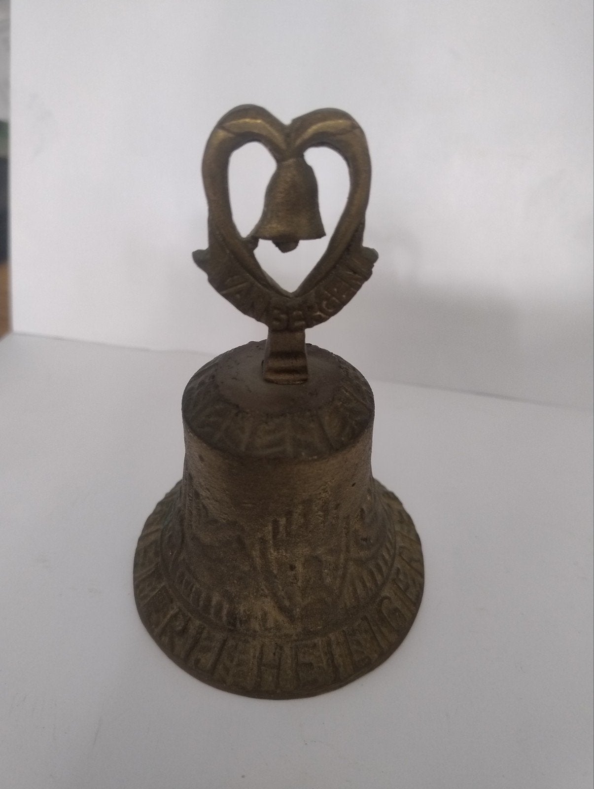 🔴 Bronzen tafelbel Klokkengieterij Heiligerlee 1921, Ophalen of Verzenden