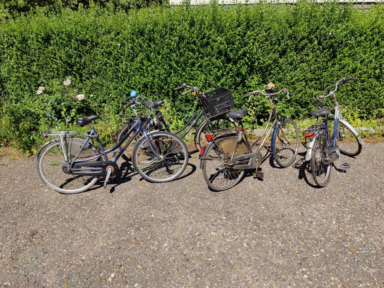 4 opknapper fietsen, Ophalen, Gebruikt