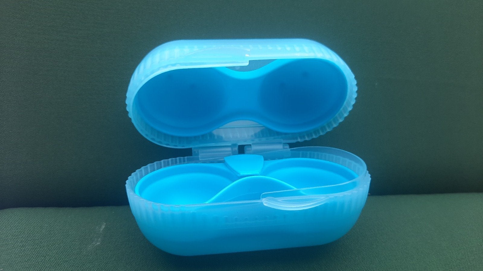 Tupperware eierdoosje voor onderweg - Blauw, Bewaardoos, Blauw, Nieuw, Ophalen of Verzenden