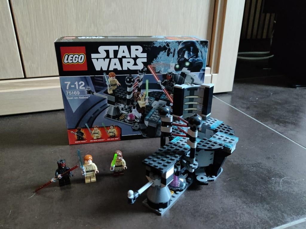 75169 - Lego Star Wars - Duel on Naboo, Kinderen en Baby's, Speelgoed | Duplo en Lego, Ophalen, Star Wars, Lego, Zo goed als nieuw