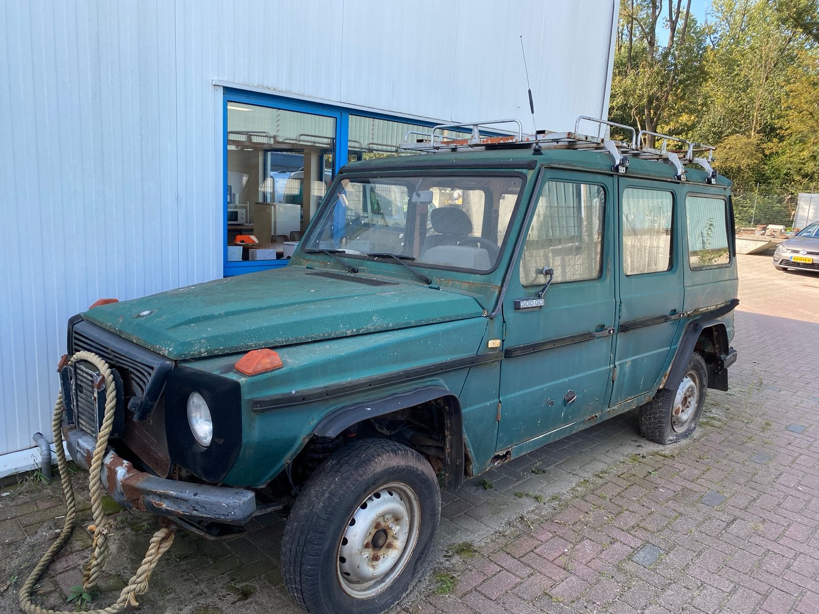 Mercedes g klasse imperiaal 4x4 off road thule dakrek, Ophalen of Verzenden