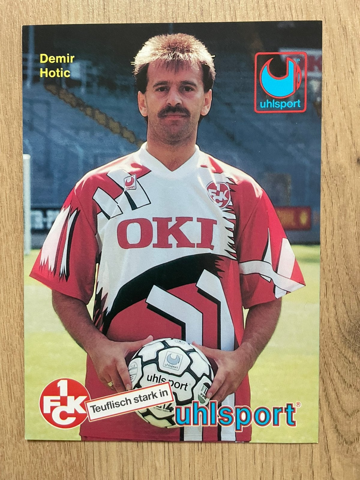 Fotokaart Demir Hotic (FC Kaiserslautern)., Ophalen of Verzenden, Nieuw, Buitenlandse clubs, Spelerskaart