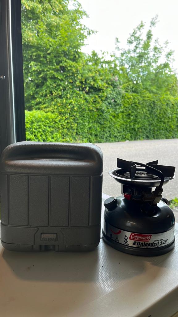 Coleman Unleaded 533 Benzinebrander - Compact & Krachtig, Ophalen of Verzenden, Gebruikt