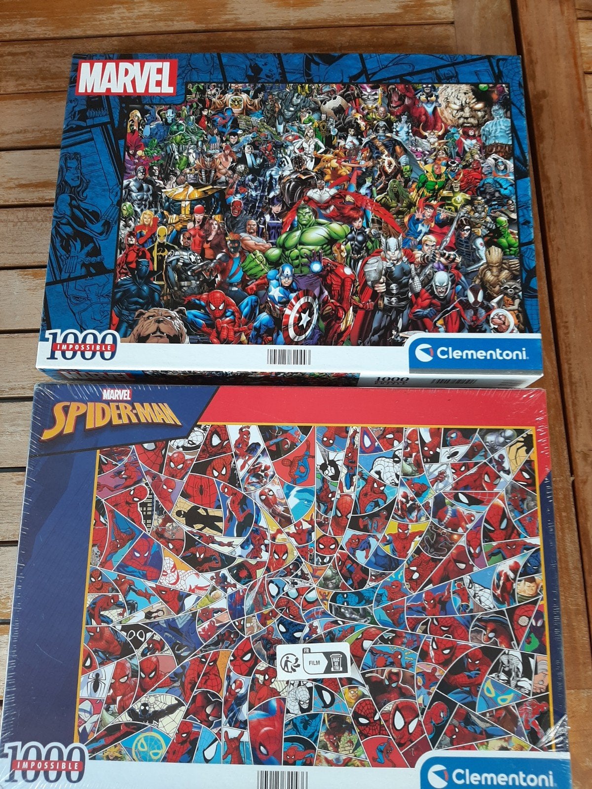 Marvel / spiderman // clementoni/ 1000stukjes, Ophalen, 500 t/m 1500 stukjes, Nieuw