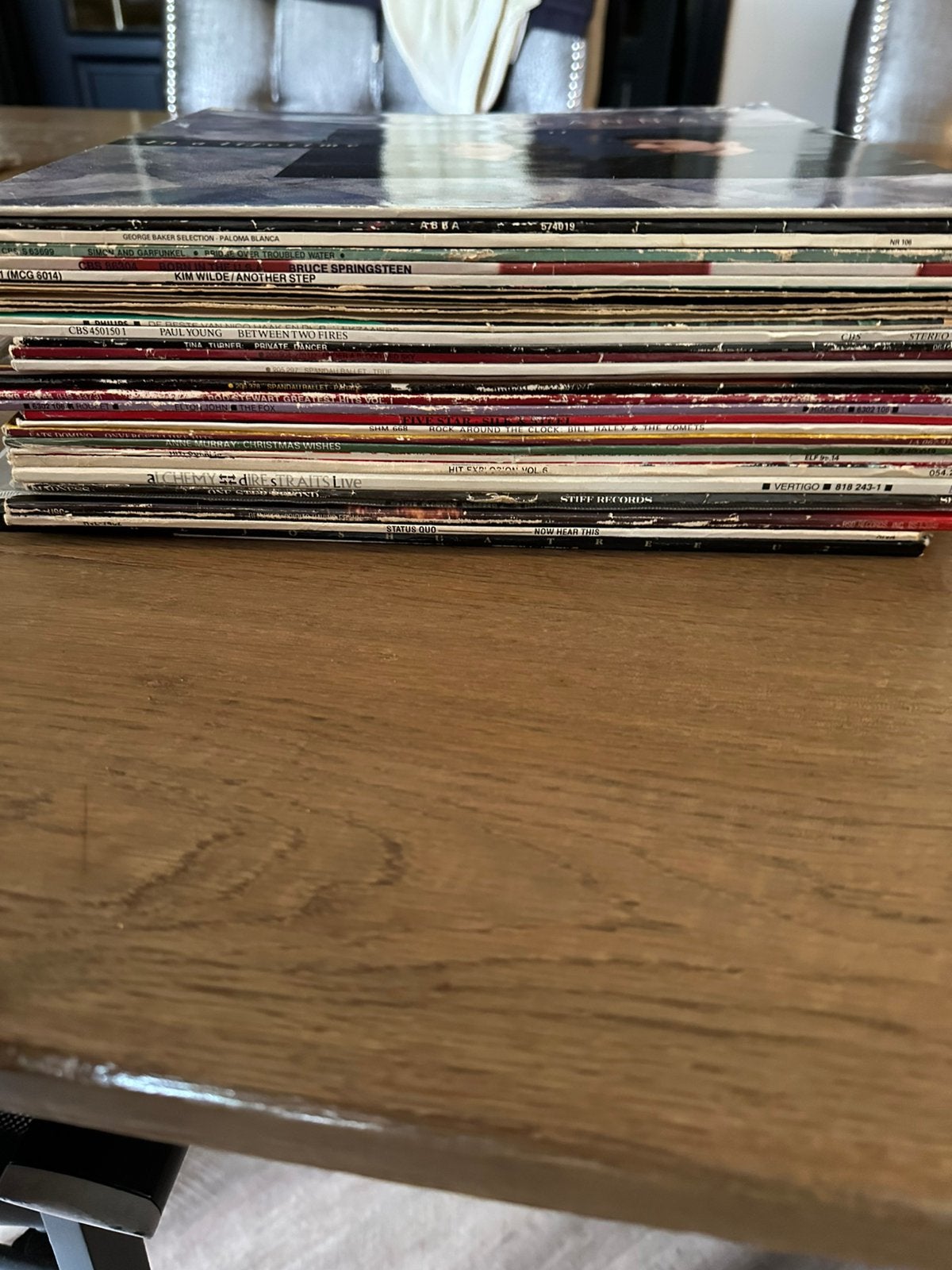 LP’s uitzoeken o.a. gesigneerde LP van de Bee Gees, Ophalen of Verzenden, Zo goed als nieuw, 12 inch