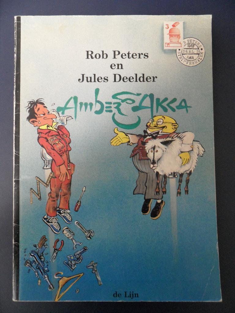 Amber & Akka. Rob Peters en Jules Deelder., Boeken, Eén stripboek, Ophalen of Verzenden