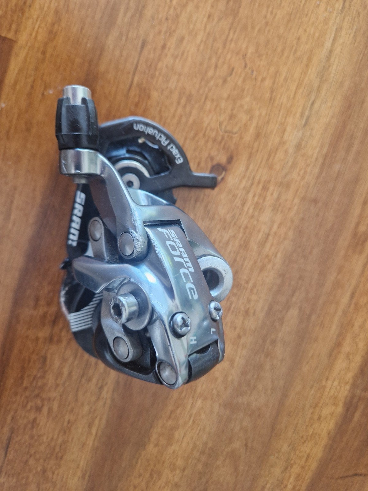 SRAM Force 10 speed Achterderailleur, Gebruikt, Ophalen of Verzenden, SRAM, Derailleur of Ketting
