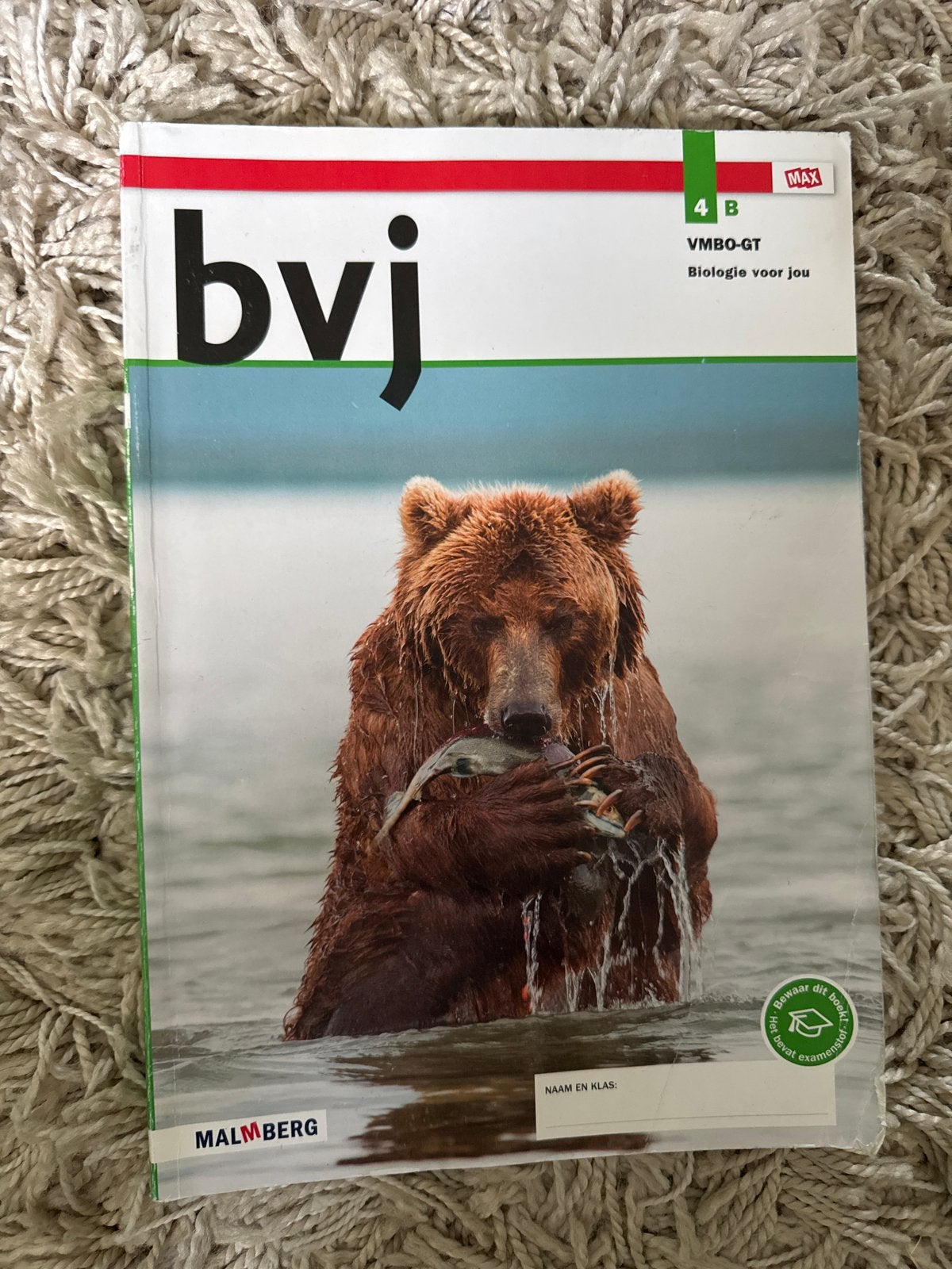 Biologie voor jou 4B VMBO-GT Malmberg, Ophalen, Gelezen, VMBO, Biologie