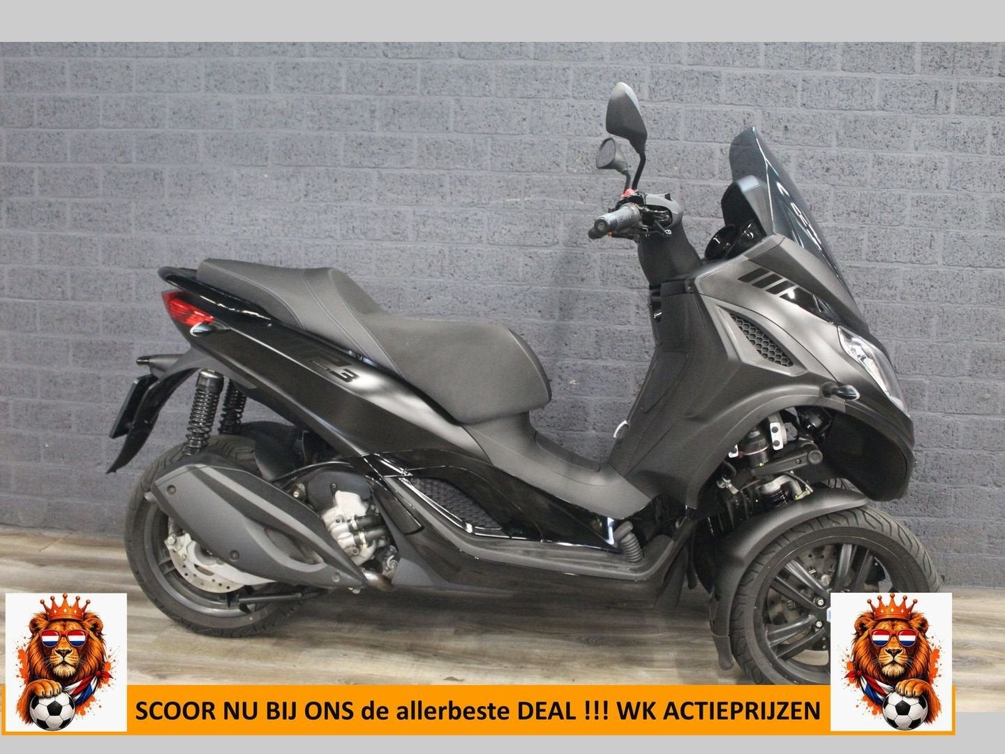 PIAGGIO MP3 300 HPE LT (bj 2024) 2,577 km  Nieuwstaat!!, Scooter, Onbekend, Onbekend, Minimaal motorrijbewijs A2