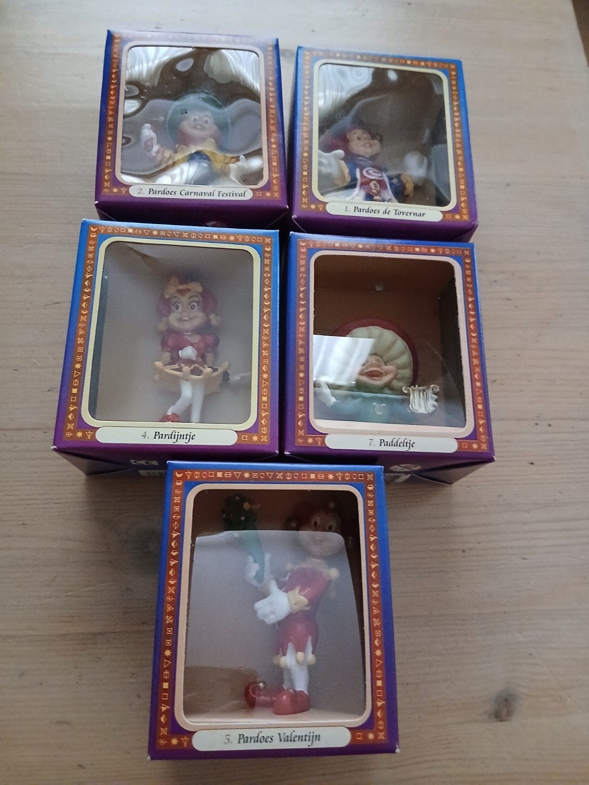 Set pardoes beeldjes Efteling [5], Verzamelen, Efteling, Nieuw, Beeldje of Poppetje, Ophalen of Verzenden