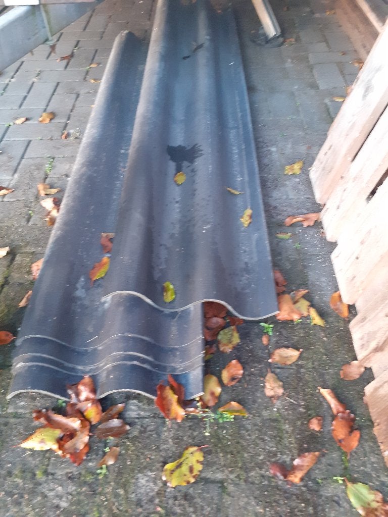 Golfplaten gratis, Ophalen, Overige materialen, Gebruikt, Zwart