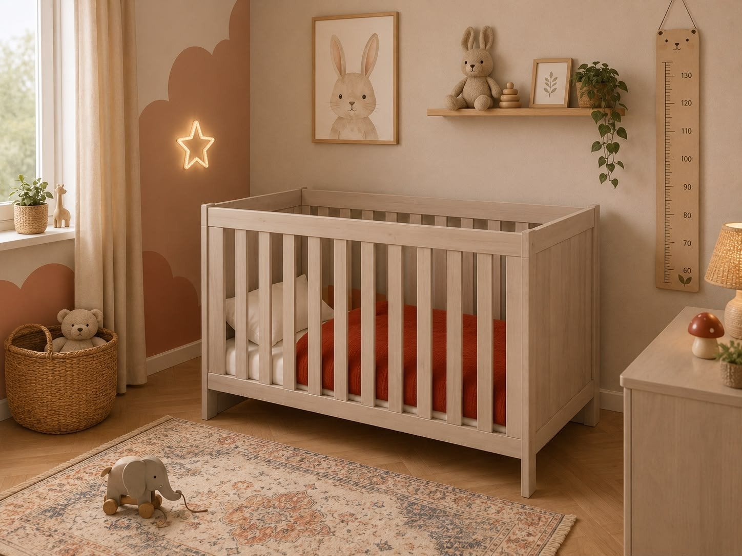 Ledikant / babybedje, Kinderen en Baby's, Ophalen, Zo goed als nieuw, Jongetje of Meisje