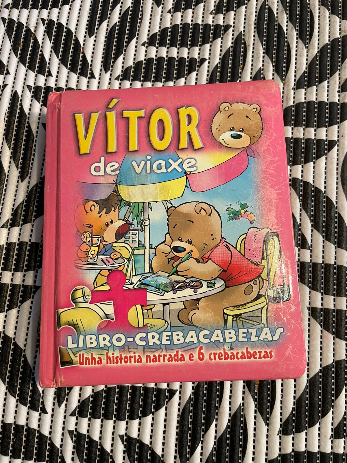 Vitor de viaxe leesboek met puzzeltjes, Boeken, Ophalen of Verzenden, Gelezen, Fictie algemeen