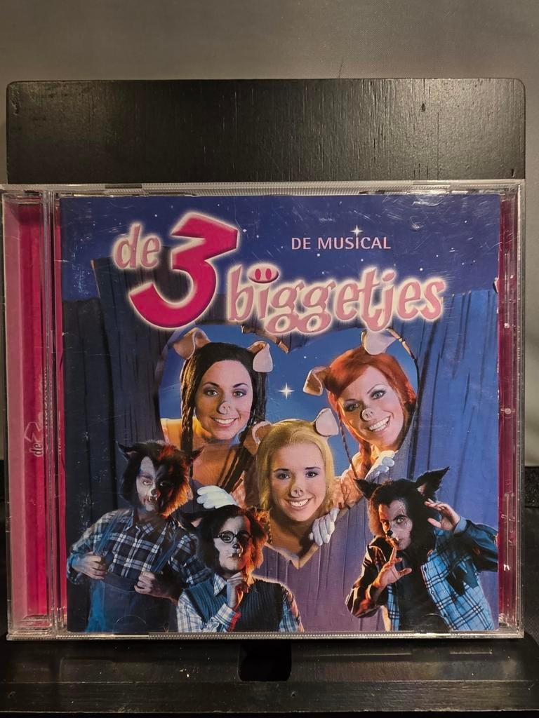De 3 Biggetjes - De Musical CD (Studio 100), Ophalen of Verzenden, Gebruikt, Muziek, 6 tot 9 jaar