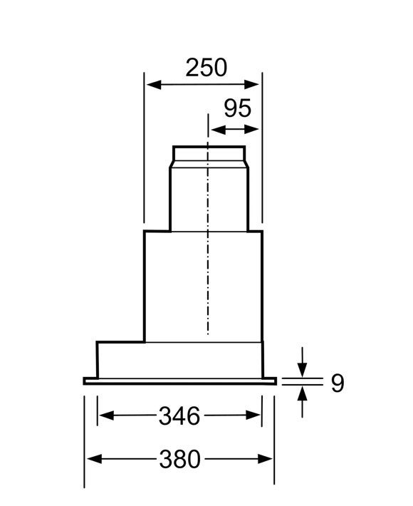 Siemens inbouw  afzuigkap LB57564, Ophalen, Onderbouw afzuigkap, Nieuw, Inbouw
