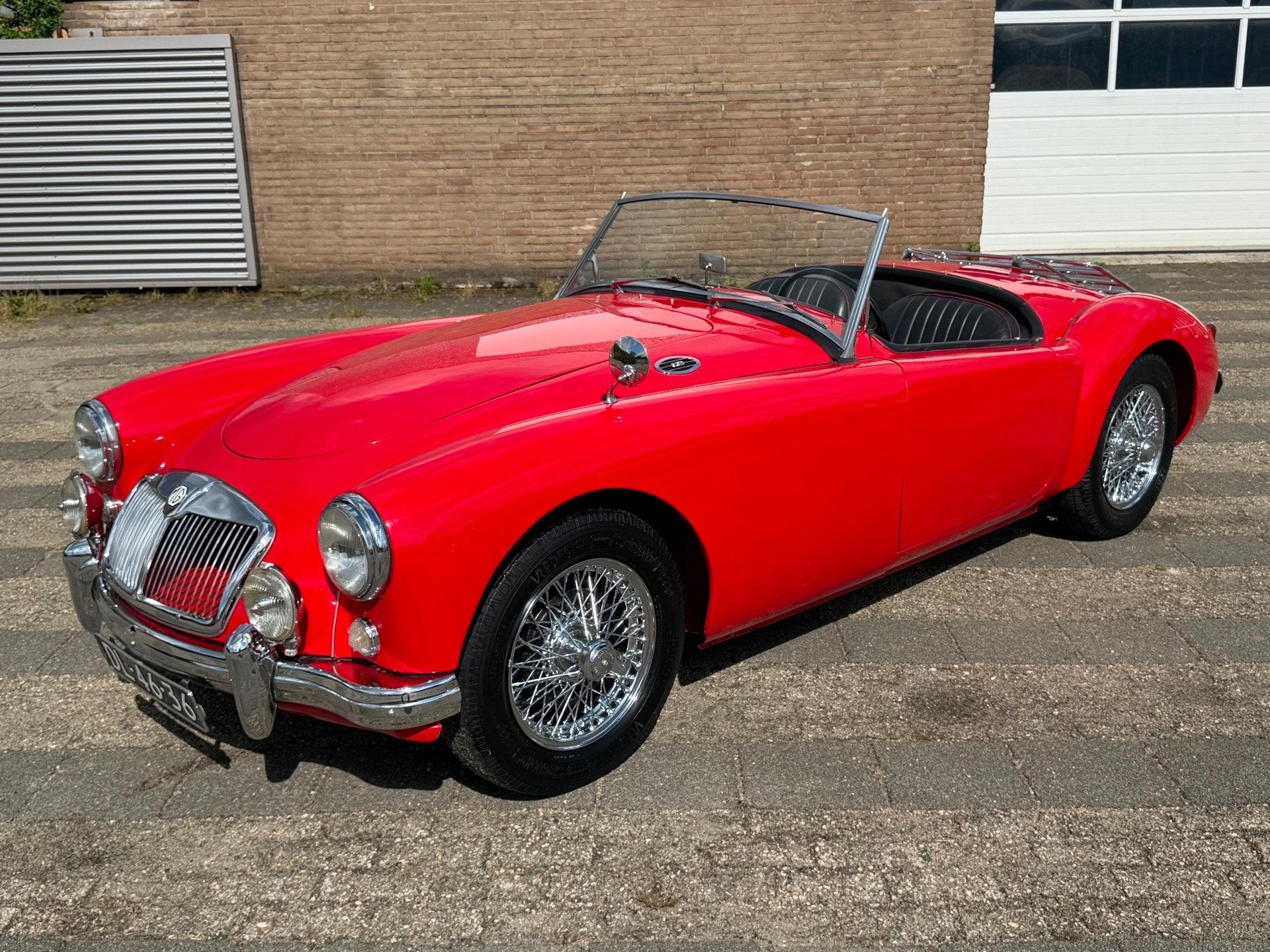 MG A MGA Benzine / LPG 1958 nette staat, Auto's, Gebruikt, 4 cilinders, Cabriolet, Bedrijf