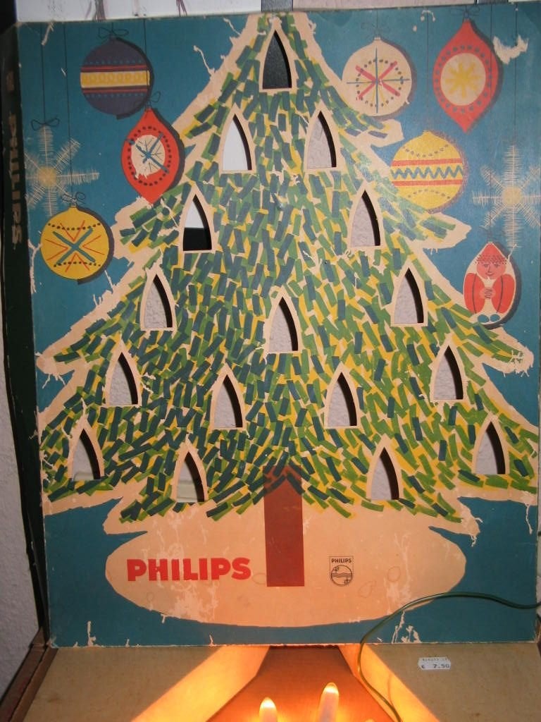 Zeer oude philips kerstverlichting in een zeer grote doos 16, Ophalen, Zo goed als nieuw
