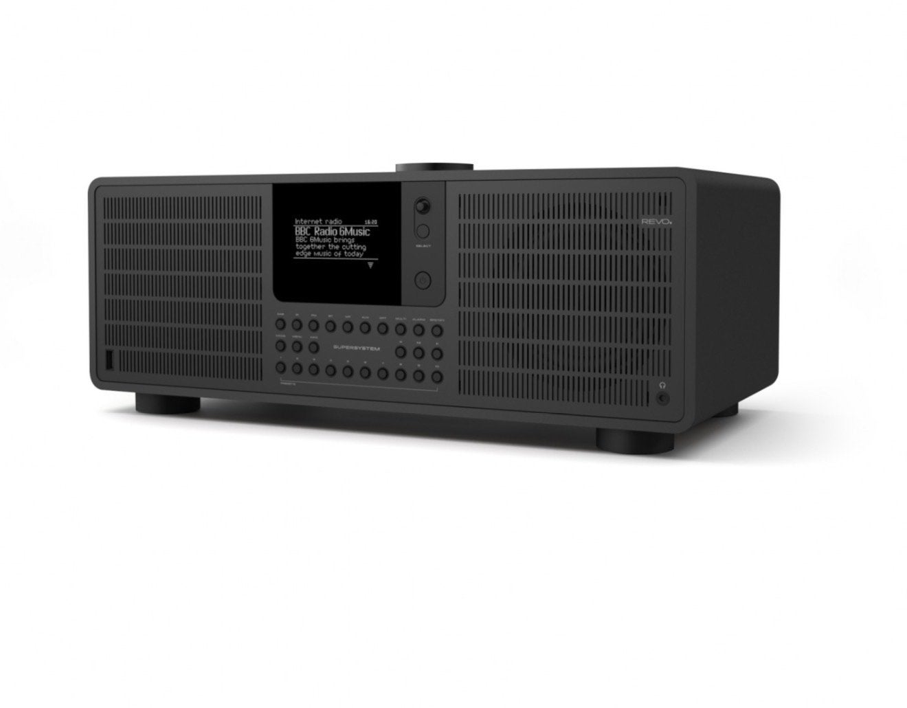 Revo SuperSystem Matt Zwart - Nieuw in doos, Audio, Tv en Foto, Stereo-sets, Nieuw, Tuner of Radio, Overige merken, Microset, Ophalen of Verzenden