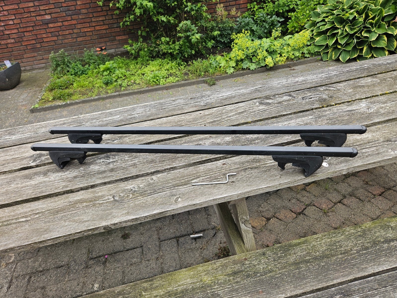 Originele Peugeot dakdragers voor o.a. 2008, Ophalen of Verzenden, Gebruikt
