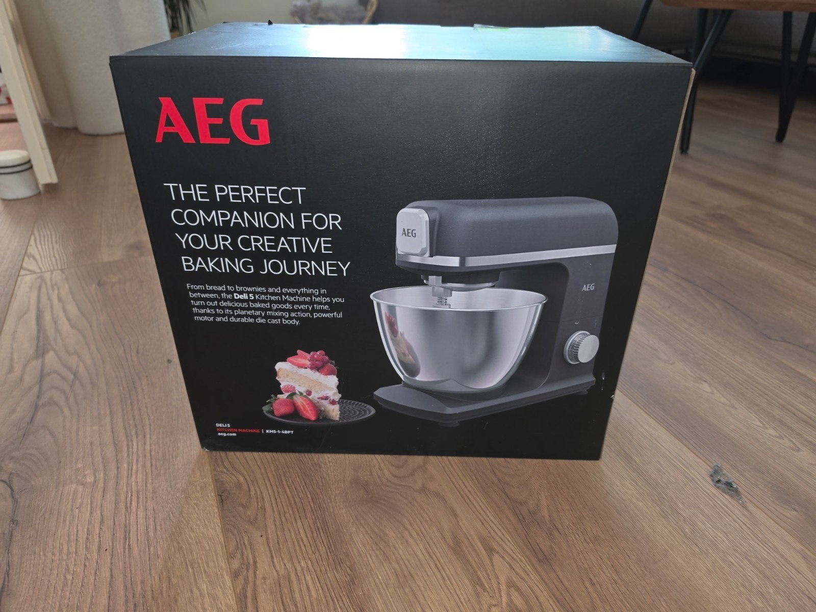 AEG Keukenmachine - Perfect voor al je bakcreaties, Ophalen, Nieuw, 3 snelheden of meer