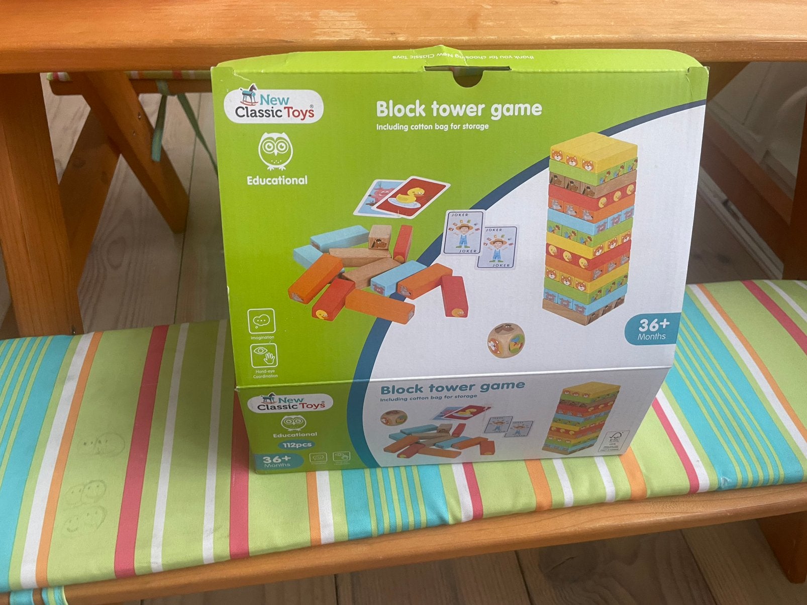 Compleet kinder jenga, Ophalen, Zo goed als nieuw