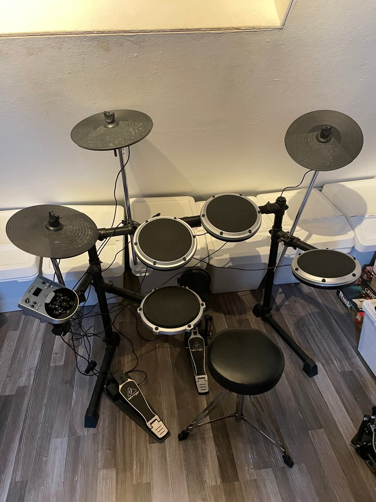 Behringer HDS-110 Elektronisch drumstel, Ophalen, Zo goed als nieuw, Trommel