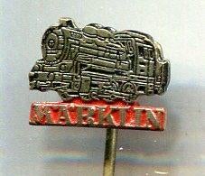 MÄRKLIN zilverkleurig speelgoedtreinen speldje ( W_316a ), Verzenden, Nieuw, Merk, Speldje of Pin