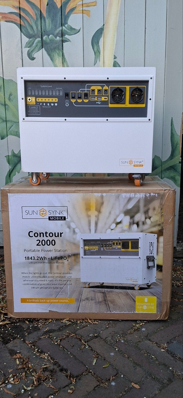 accupakket noodstroom 2kw powerstation stroomvoorziening ups, Caravans en Kamperen, Ophalen of Verzenden, Nieuw