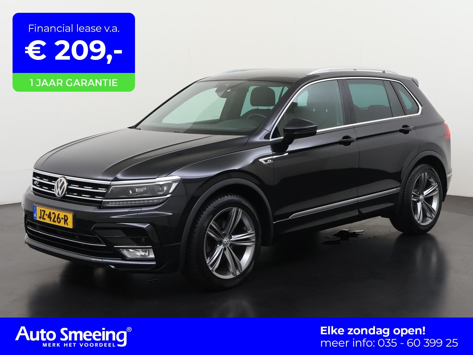 Volkswagen Tiguan 1.4 TSI Connected R-Line | Trekhaak | Dyna, Voorwielaandrijving, 12 maanden, Gebruikt, 4 cilinders