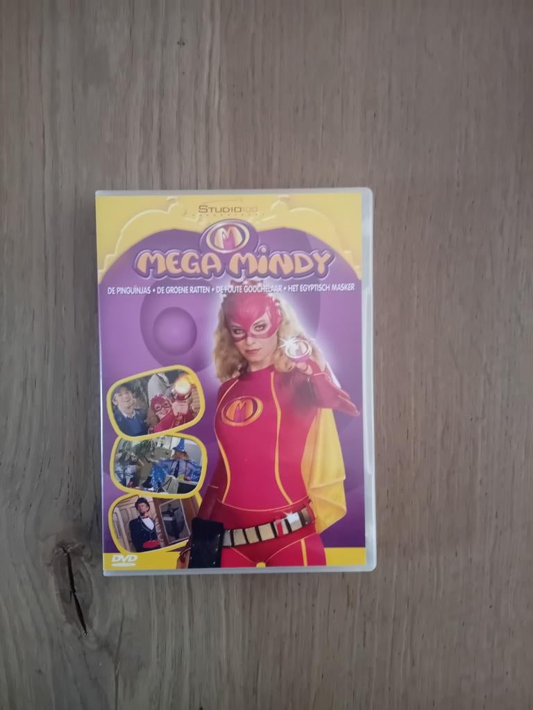 Mega Mindy DVD - De Pinguïnjas, De Groene Ratten, Cd's en Dvd's, Dvd's | Kinderen en Jeugd, Zo goed als nieuw, Tv fictie, Komedie