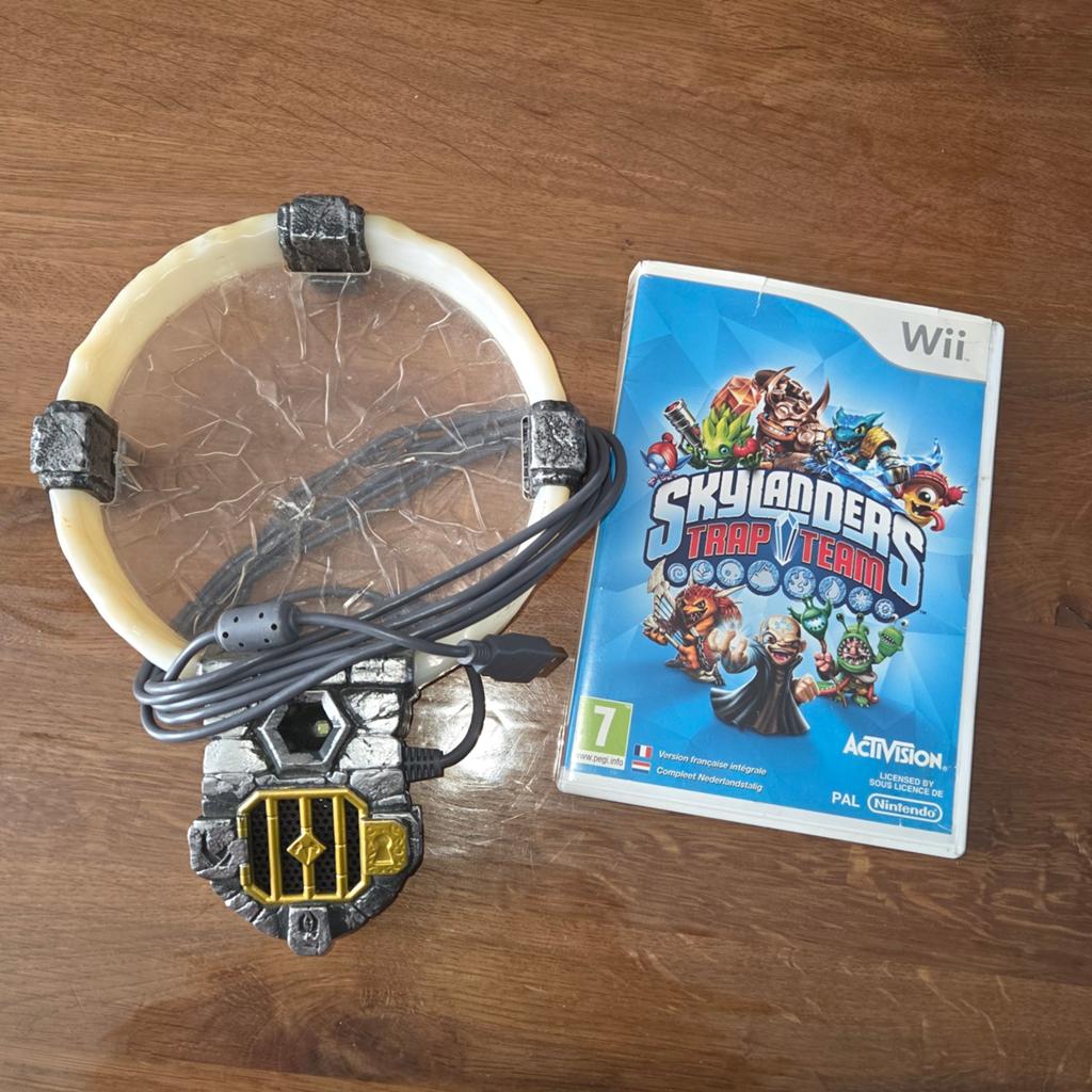 Skylanders Trap Team Wii met Portal en spel, Spelcomputers en Games, Games | Nintendo Wii, Avontuur en Actie, Gebruikt, 1 speler