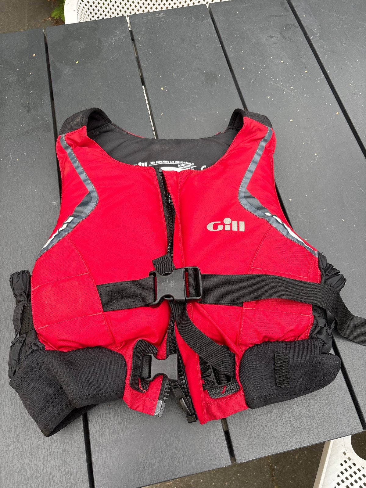 Gill 50N Zwemvest / Reddingsvest - Maat S (50-60kg), Watersport en Boten, Watersportkleding, Ophalen of Verzenden, Gebruikt, Dame of Heer