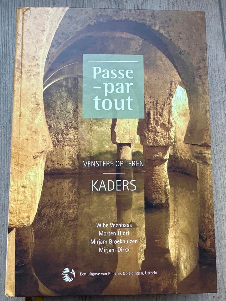 Passe-partout Vensters op Leren - Kaders Wibe Veenbaas, Boeken, Studieboeken en Cursussen, Ophalen of Verzenden, Gamma, Gelezen