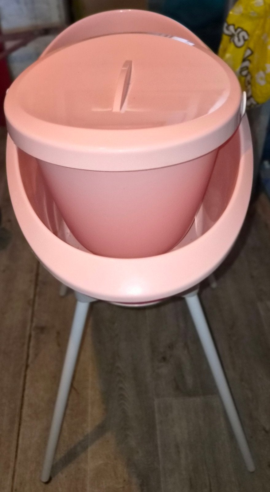 Roze Tummy Tub met standaard, Overige merken, Gebruikt, Tummy Tub, Ophalen of Verzenden