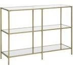 sidetable 35,-- per stuk, Huis en Inrichting, Ophalen, 100 tot 150 cm, Zo goed als nieuw, Glas