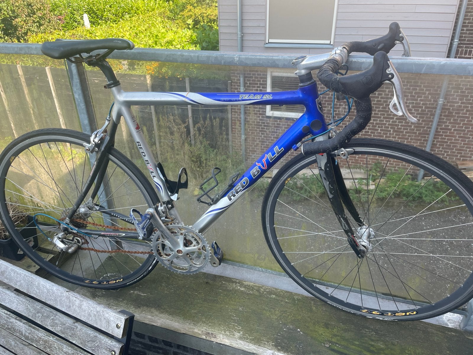 Red Bull Racefiets - Lichtgewicht met carbon onderdelen, Overige merken, Gebruikt, Carbon, Ophalen of Verzenden