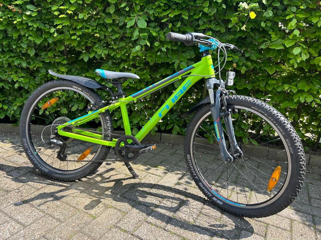 Cube Acid 240 Race 24 inch mountainbike, Velgrem, Versnellingen, Ophalen of Verzenden, Gebruikt