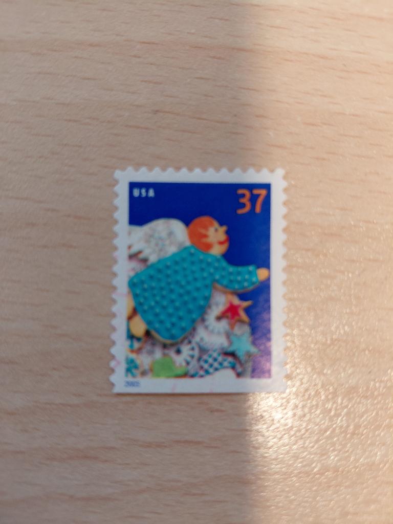 2005 Amerika kerstzegel, Verzenden, Gestempeld, Noord-Amerika