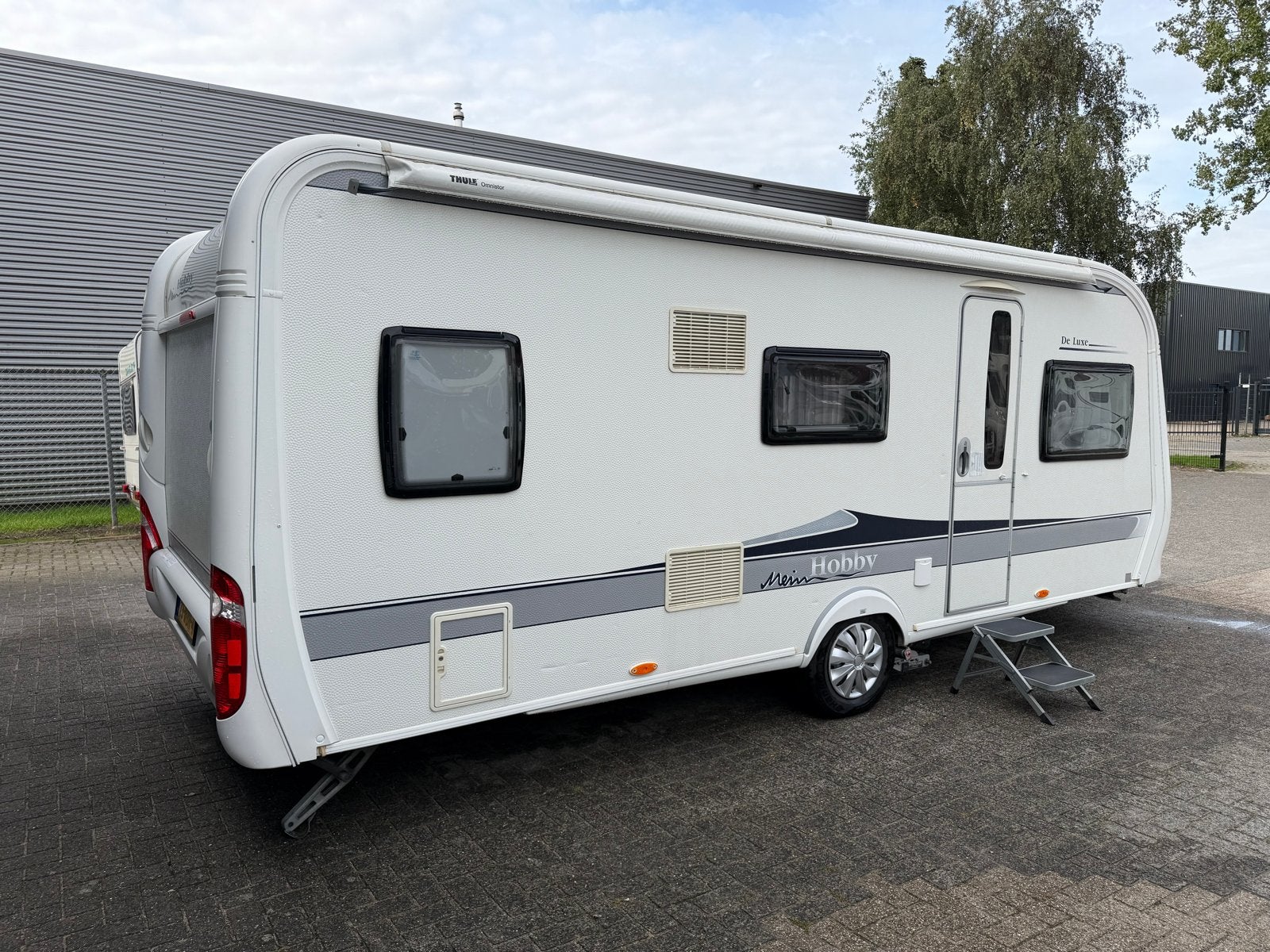 Hobby 545 KMFe met Mover, Voortent, Luifel en 6 Slaapplaatse, Caravans en Kamperen, Stapelbed, Rondzit, Hobby, Bedrijf