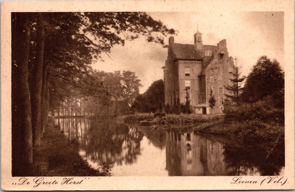 Loenen op de Veluwe - 12 oude ansichtkaarten I, Verzamelen, Verzenden, 1940 tot 1960, Gelopen, Gelderland