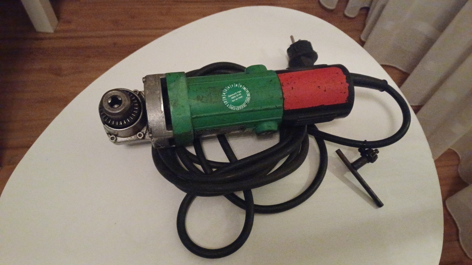 Haakse boormachine, Ophalen of Verzenden, Minder dan 700 watt, Haakse handslijpmachine